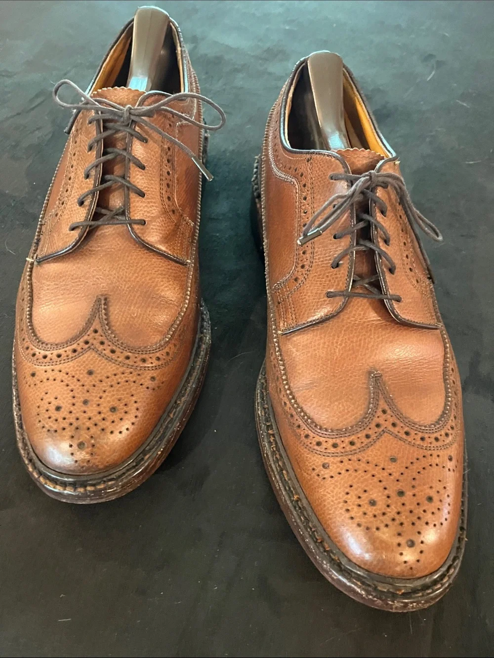 Florsheim Brown Full Brogue Wingtip Oxfords